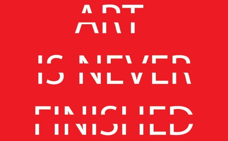 ART IS NEVER FINISHED / Саша Прахова
