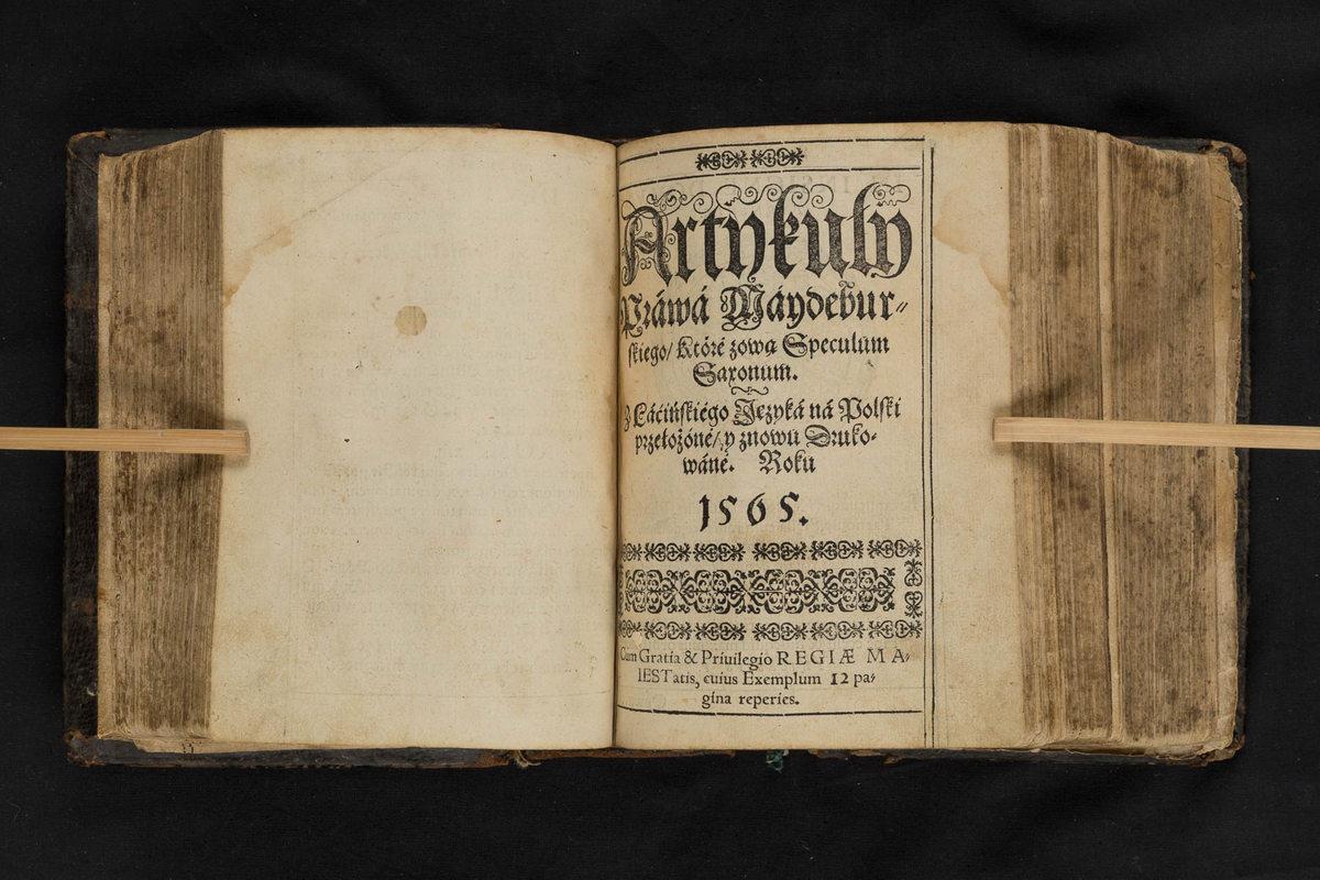Groicki, Bartłomiej (са 1519/1534-1605)  Porządek Sądów y Spraw Mieyskich Prawa Maydeburskiego: na wielu mieyscach poprawiny.