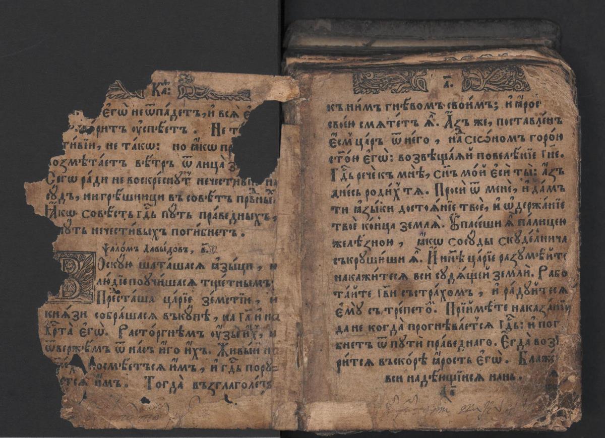 Псалтир. Львів, друкарня братства, 1697 р.